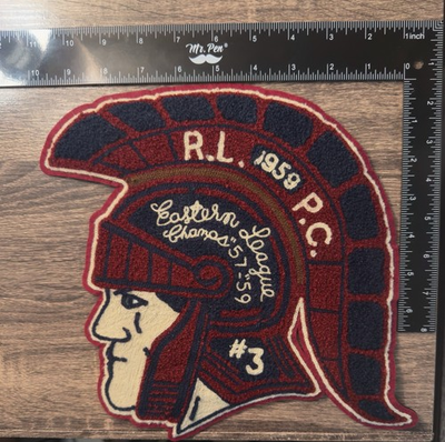 #ad #ad POLO RALPH LAUREN PATCHE LARGE SPARTAN TROJAN HELMUT PATCH $80.00