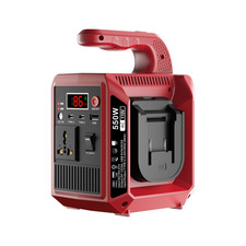 550W 110V Inverter For Milwaukee M18 Battery Dual USB-C AC Output Power Station