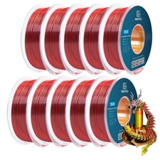 5/10kg Geeetech Silk PLA 3D Drucker Filament Glänzende Seide PLA 1,75mm 1kg/roll