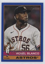 2025 Topps Heritage Dark Blue Border Ronel Blanco #310 1bi8