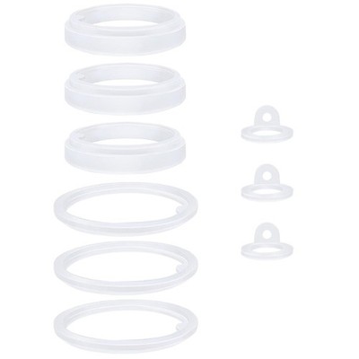 3/4pcs Silicone Sealing Gaskets for Drinking Cup Replacement Water Bottle Cup
