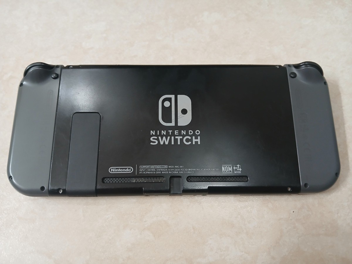 Nintendo Switch MOD. HAC-001 console with joycons Black/Grey | eBay
