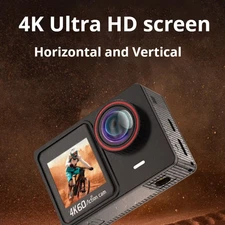 C36 Action Video Camera 20MP, 4K/60FPS, WiF, Waterproof Housing, Touchscreen!