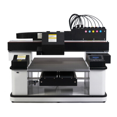 6090 UV Printer 3PCS XP600 Print Head 600*900mm 8 Color Cylindrical 3D Varnish