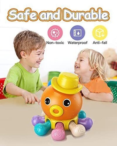 Babyspielzeug 6 bis 12 Monate Sensory Montessori Spielzeug für 1 Jahr alt 3 in 1 - Bild 6 von 8