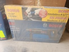 Bosch 1124VSR 7/8" Bulldog Hammer Drill W/ 4 1/2" Grinder NEW