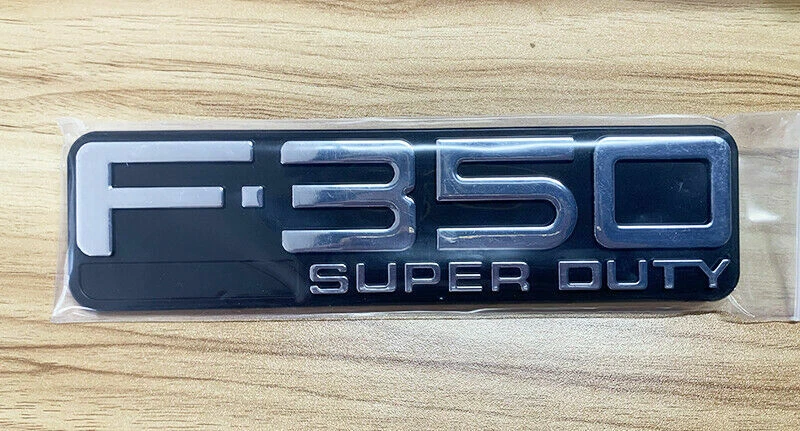 Ford Emblem Overlay 1999-2004 Ford F250 F350 F450 F550 Super Duty Rear Blue Tailgate Emblem Oem New Tailgates & Liftgates For Ford E-150 - Foto 4