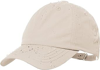 Men Waterproof Baseball Cap Windproof Golf Cap Adjustable Tennis