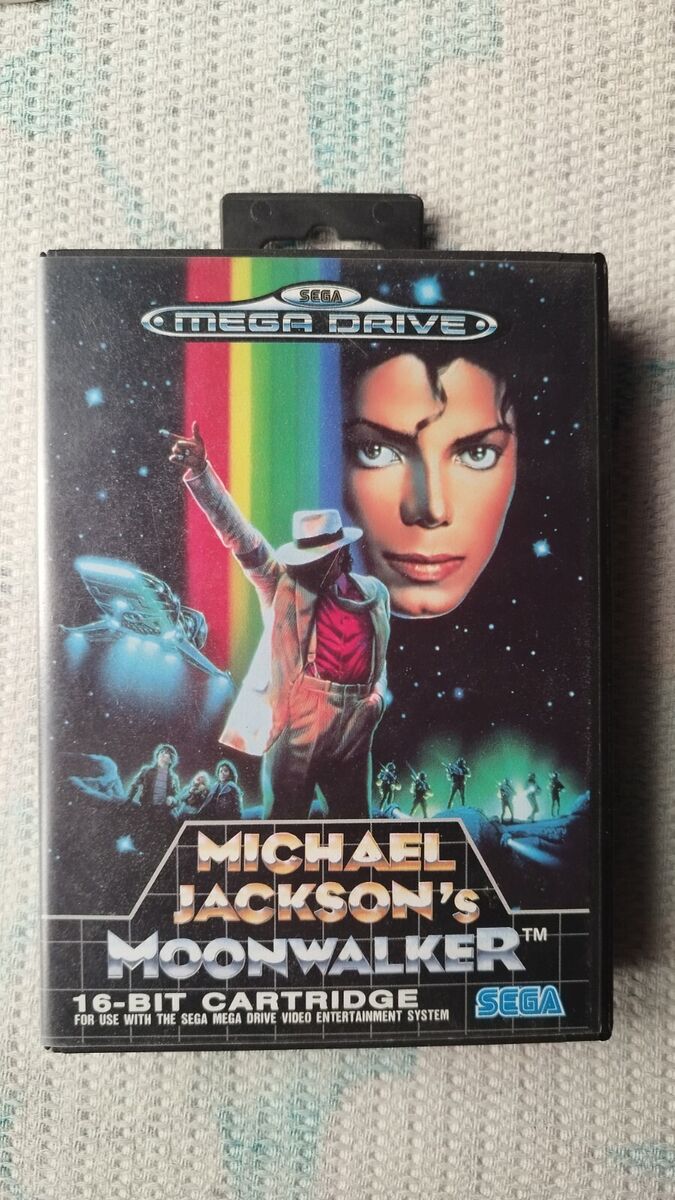 Sega Mega Drive Michael Jackson's Moonwalker Complete EUR Sega Mega Drive Michael Jackson's Moonwalker Complete EUR