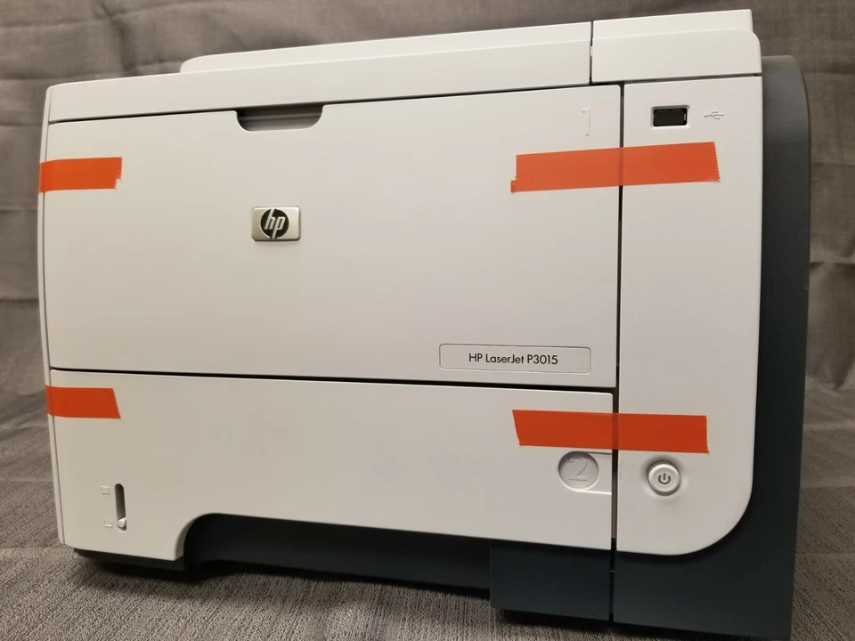 HP LaserJet P3015N CE527A Network Laser Printer - P3015N -- 90 DAY Warranty - Image 2 of 4