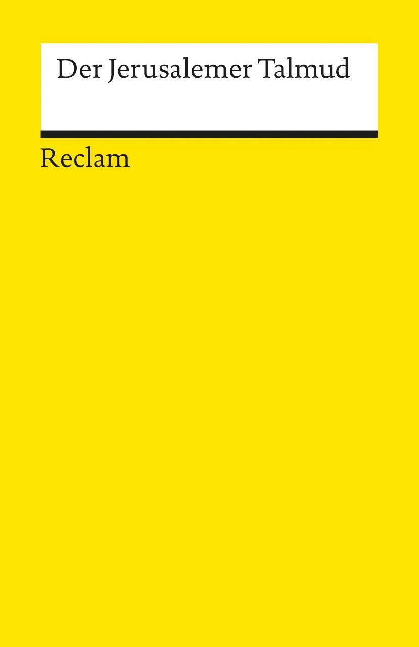 Thumbnail - Der Jerusalemer Talmud Hans-jürgen Becker