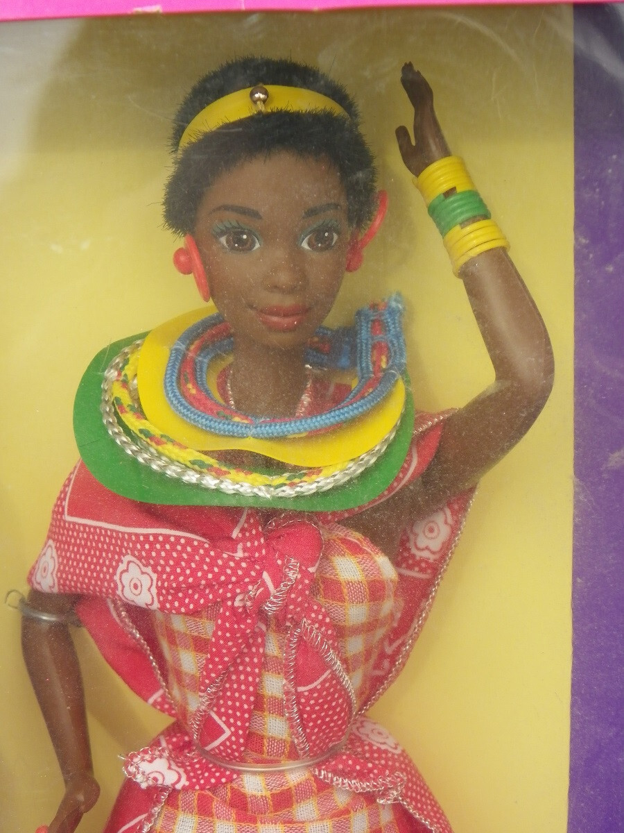barbie AA KENYAN Kenya DOLLS WORLD poupée monde 19933 Mattel 11181