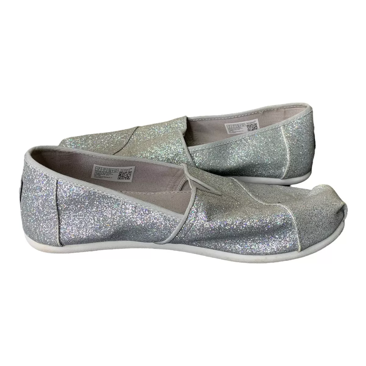 Toms glitter hot sale shoes