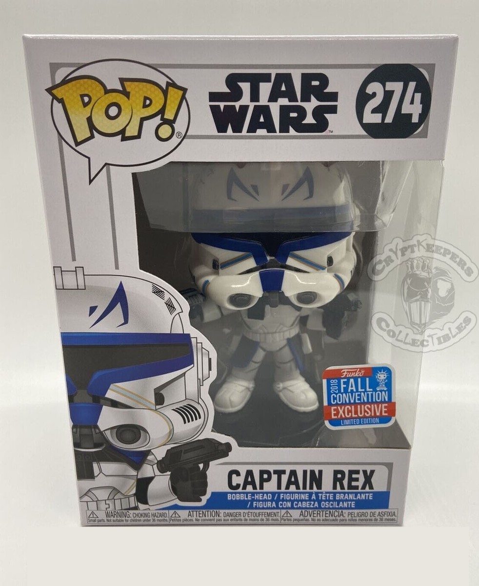 Funko POP Star Wars Captain Rex 274 NYCC 2018 Exclusive