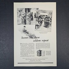 1927 Folmer Graflex Camera Vintage Print Ad Rochester NY Kodak Eastman MacDonald