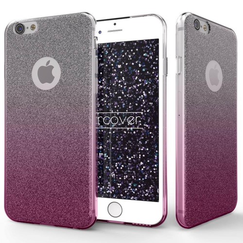 Urcover® Soft Glitter 2 color Case Gel silicone insert Strass glass film - Picture 16 of 17