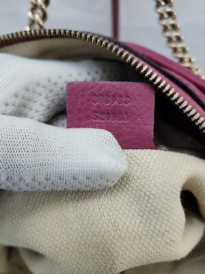 Authentic Gucci Soho Purple Shoulder Bag | eBay