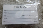 Baby Shower Items - Miscellaneous - Bingo - Raffle Tickets - Thank You -Stickers — photo 2