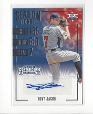 2016 Elite Extra Edition USA #34 Tony Jacob AUTOGRAPH