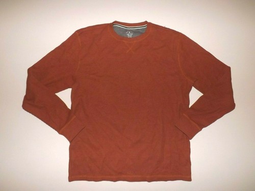 Members Mark Mens Thermal Shirt Orange 