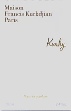 MAISON FRANCIS KURKDJIAN KURKY EAU DE PARFUM SPRAY UNISEX 2.4 Oz / 70ml NEW!!!