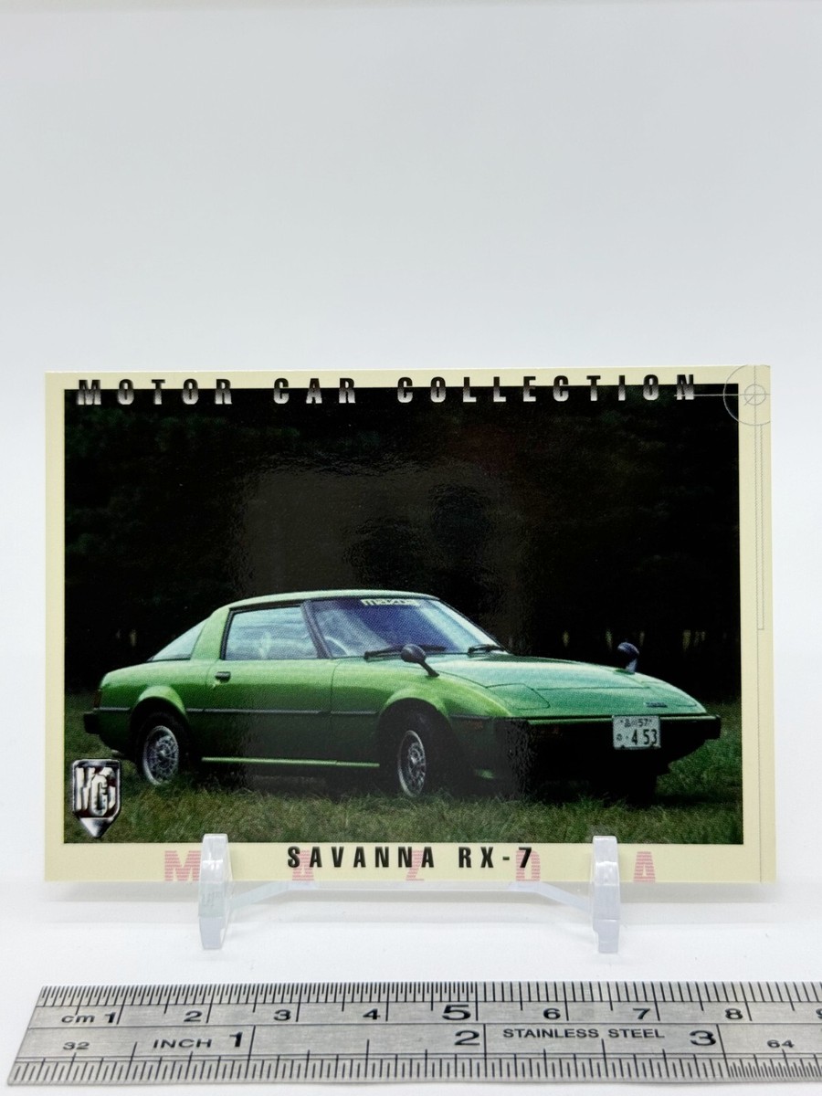 Mazda Savanna RX-7 Motor Car Collection Card Japanese Rare Tsukuda