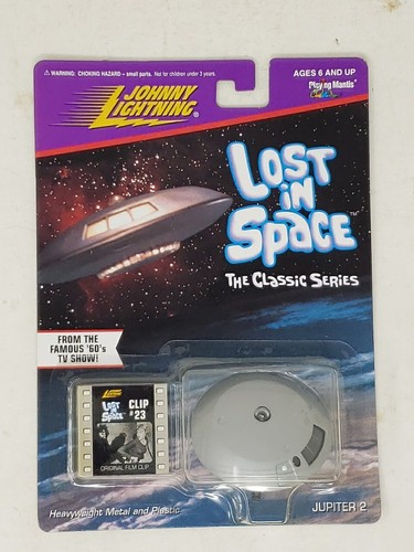 NIP Johnny Lightning Lost In Space Chariot Jupiter 2 Robot B-9 Space Pod 1998 - Picture 7 of 11