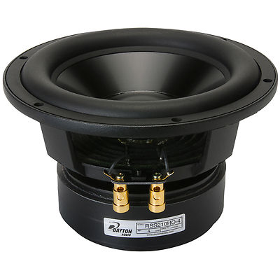 Dayton Audio RSS210HO-4 8'' Reference HO Subwoofer 4 Ohm