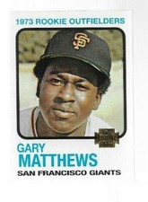 2001 Topps Archives Baseball Card #70 GARY MATTHEWS Giants Rookie  MINT