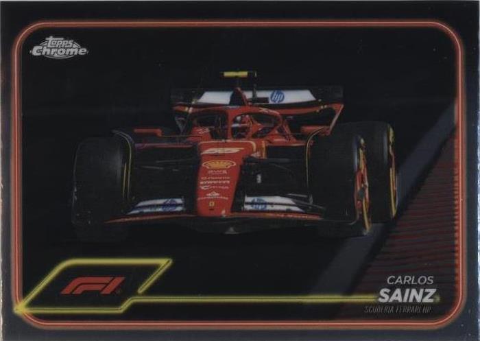2024 Topps Chrome Formula 1 - Carlos Sainz #76 - 1 of 1