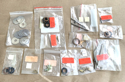 Lot Of Huge Eagle Claw Fishing Reel Part With Part Numbers Washer Drag Worm Dog
