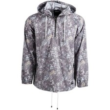 EZEKIEL Men's PANTHER Pullover Shell Jacket - BLK - Medium - NWT 