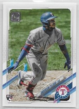 2021 Topps #144 Anderson Tejeda RC Texas Rangers