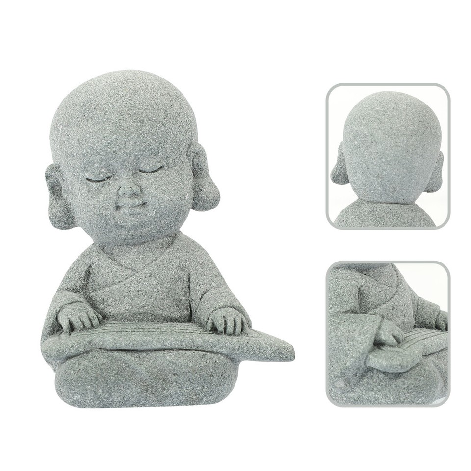 3 Count Garden Statue Stone Fish Tank Decoration eBay