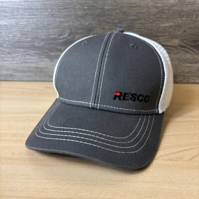 Resco Hat Cap Fitted One Size Gray Flex Band Rural Electric Supply Cooperative