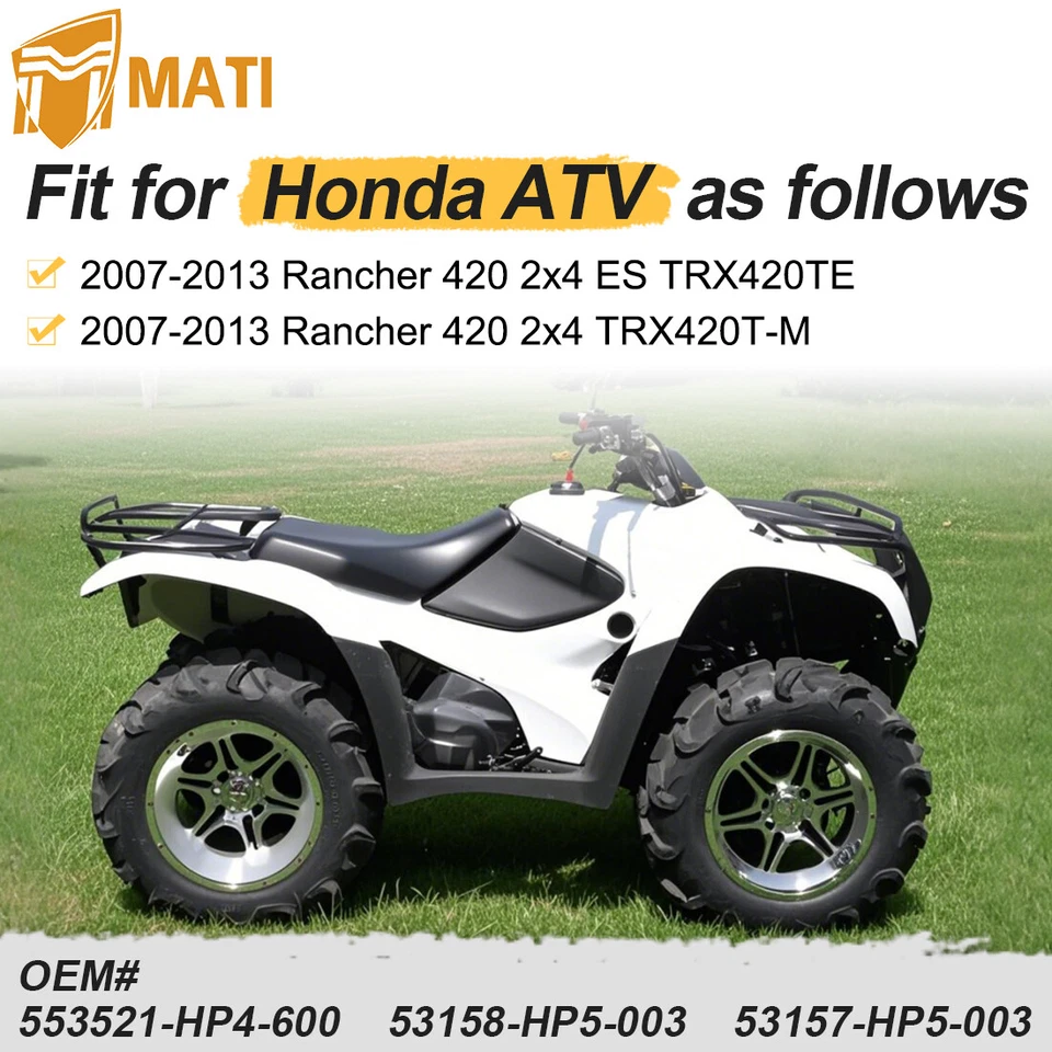 Varillas de amarre con kit de extremo izquierdo y derecho para Honda Rancher 420 2x4 TRX420TM 2007-2013 Foto 4 de 4