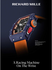 FASHION FASHION PUB ADVERTISING RICHARD MILLE SPORT WATCH RM 07-04 1 PAGE