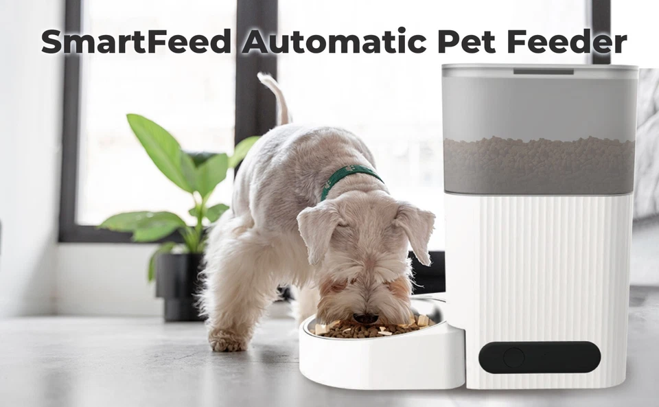 Automatic Dog Feeder Cat feeder with Timer, APP Control,Wifi, 4L capacity, - Image 3 of 4