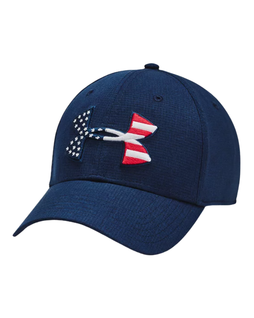 Under Armour Men's Big Flag Logo 2.0 Cap Academy/White Multi Sz 1314498-408  NEW! | eBay