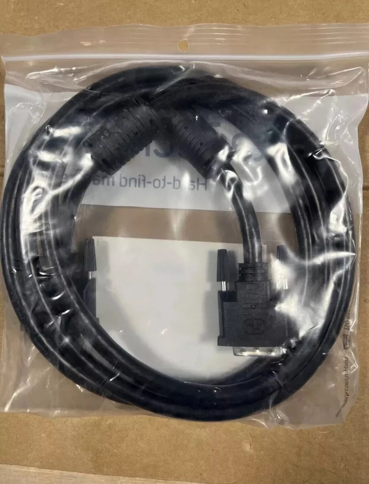 Lot of 10 NEW StarTech 6’ DVI-I Dual Link Digital Analog M-M DVI Cable 6ft 1.8m - Image 2 of 2