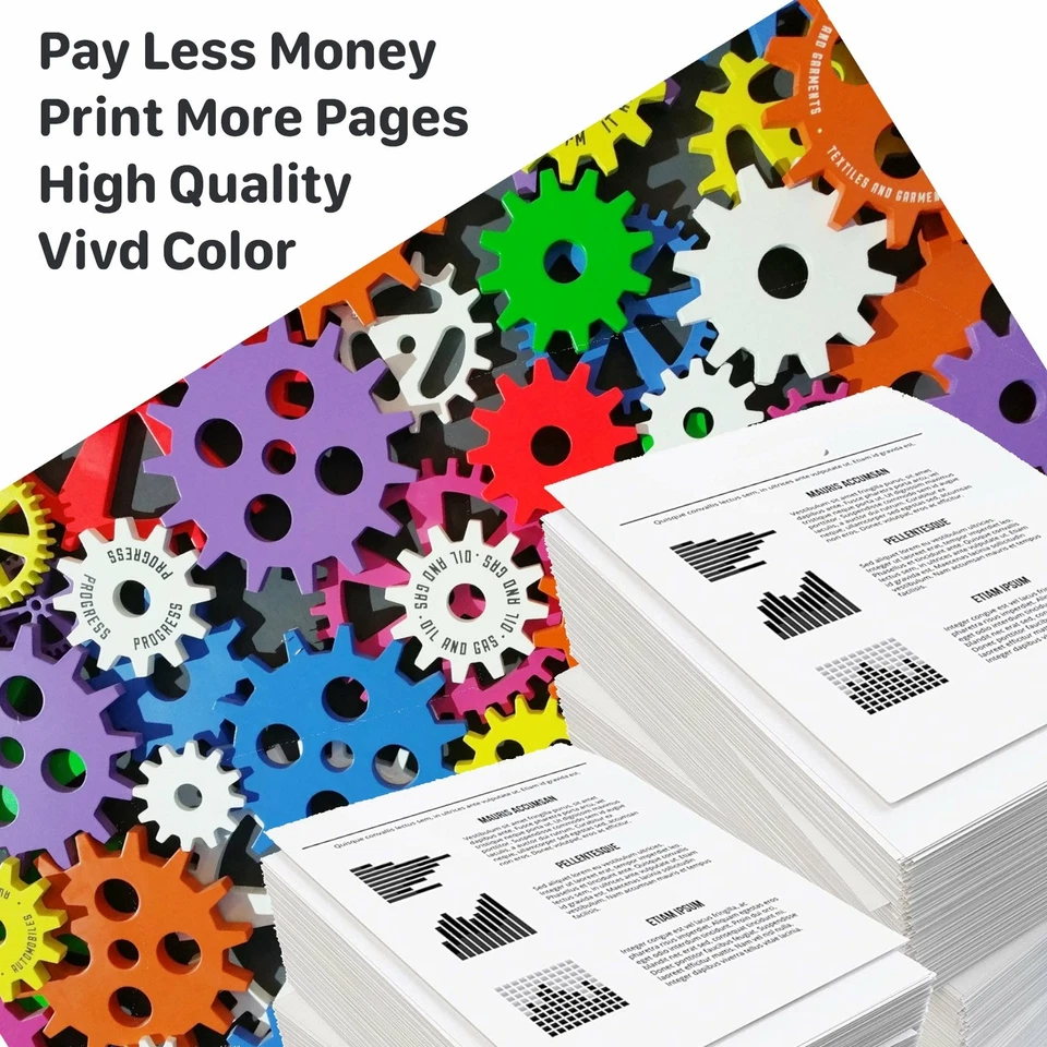 4pk 046H Toner Cartridge for Canon 046 MF731cdw MF732cdw MF733cdw MF734cdw MF735 - Image 3 of 3