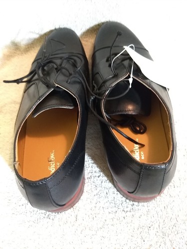 Goodfellow & Co Mens Black Leather Cap Toe Oxford Shoes, Size: 8 #US3-18 - Picture 7 of 10