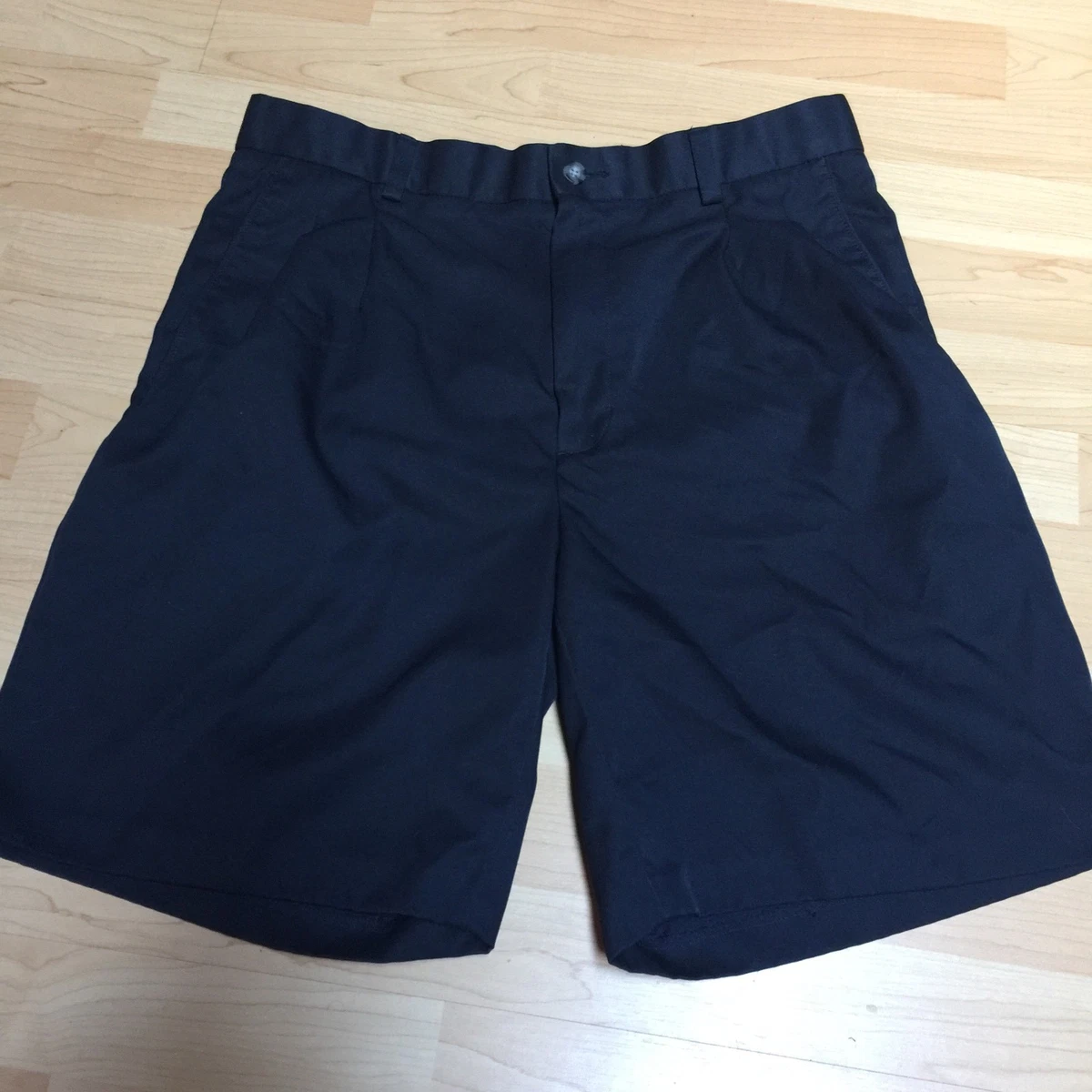 Mens pleated golf clearance shorts