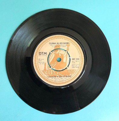 CLIMAX BLUES BAND - SBT 105 - COULDN'T GET IT RIGHT / FAT MAYBELLENE 1976 (1472)