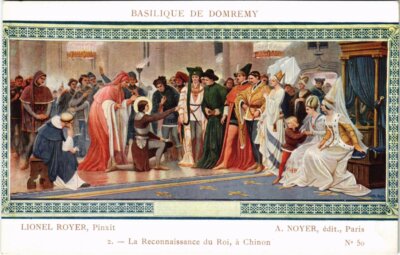 CPA AK 2. La Reconnaissance du Rui a Chinon - Royer SALON DE PARIS (1355918)