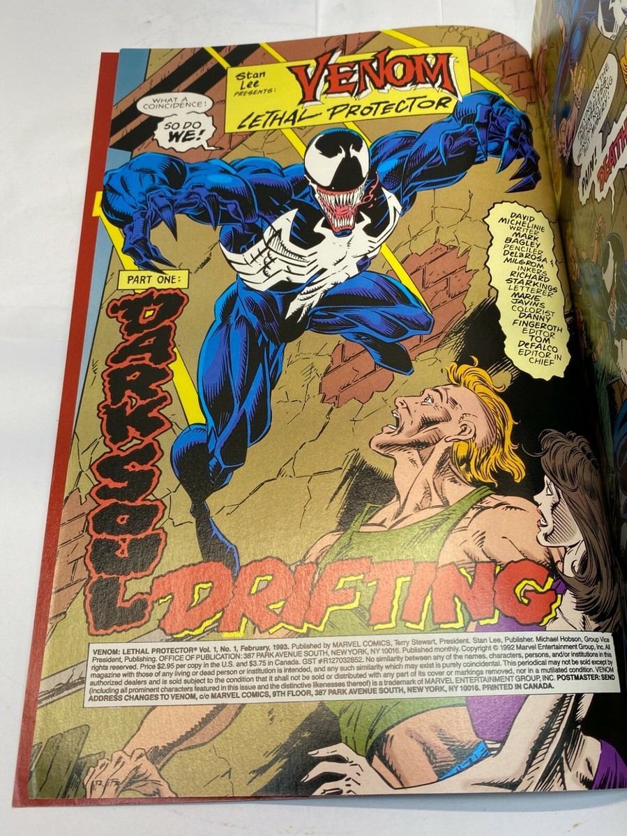 Venom: Lethal Protector Vol. 1 No. 1 Feb. 1993 Part One of Six