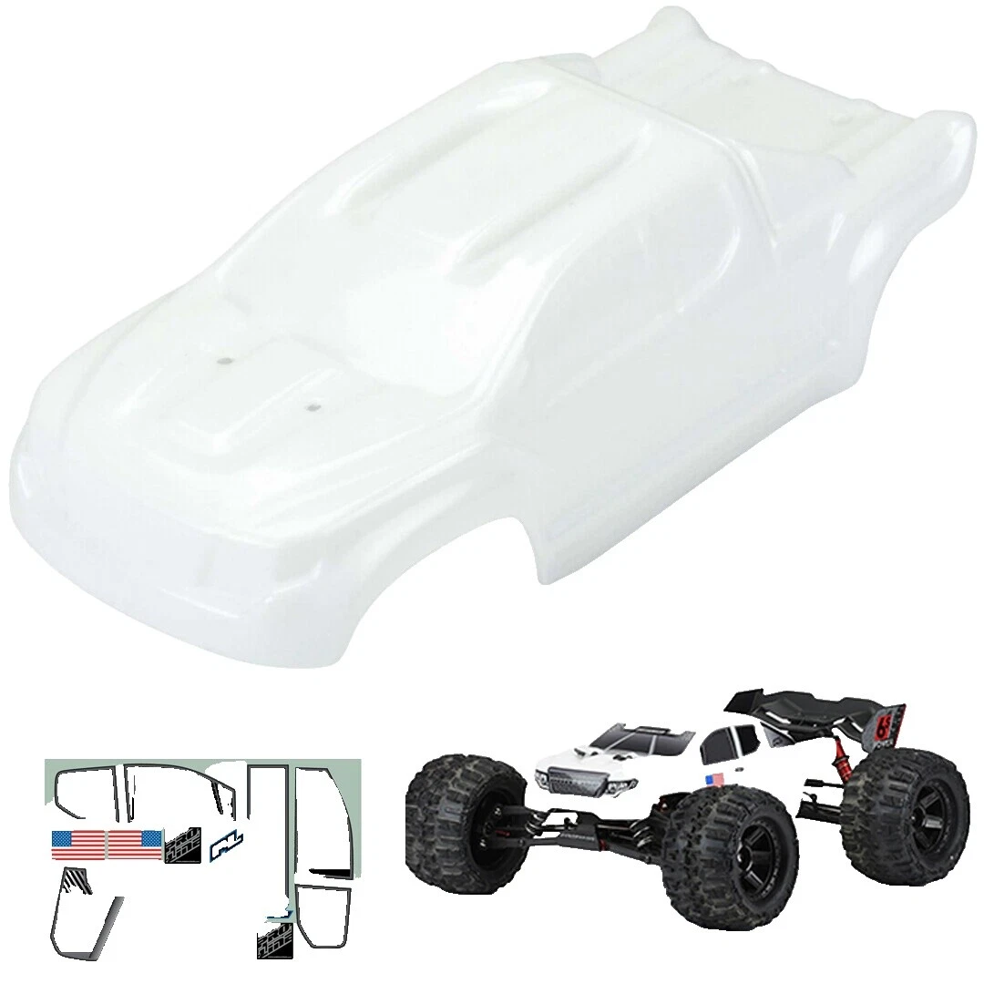 White RC Car, Truck & Motorcycle Body Parts & Interior for Pro-Line