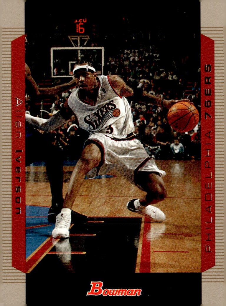 Bowman Allen Iverson 2004-05 #33 | Chrome - Refractor eBay 0 ⁄300