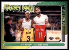 2020-21 NBA Hoops Jersey Swap Jrue Holiday/Anthony Davis New Orleans