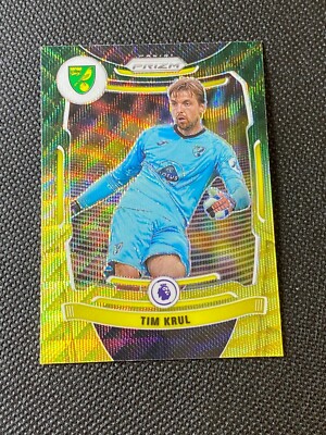 2021-22 Panini Prizm EPL Soccer Tim Krul Multicolor Prizm Norwich City